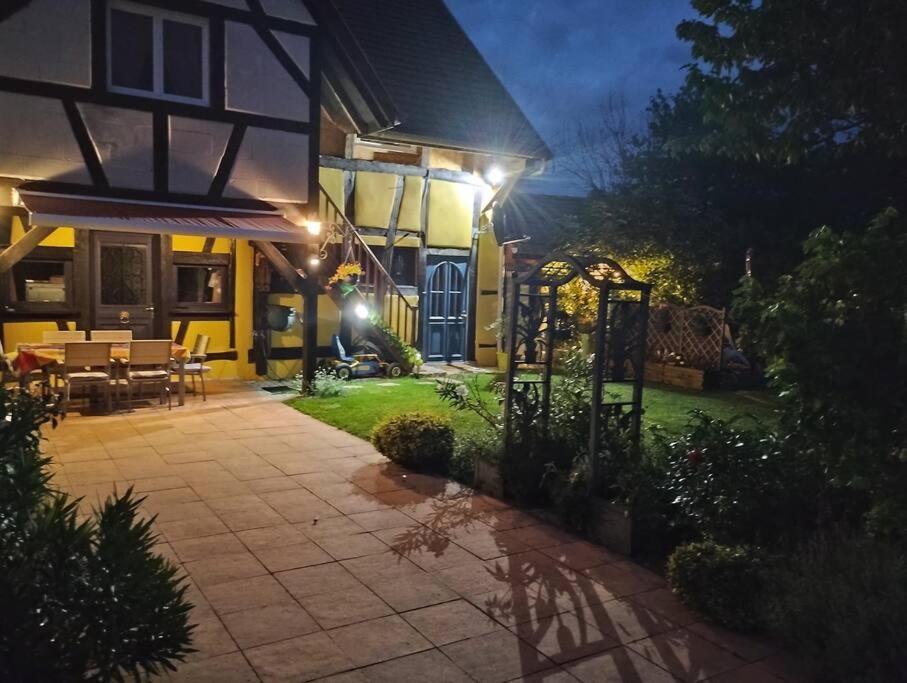 Gite Alsace Appenwihr Экстерьер фото